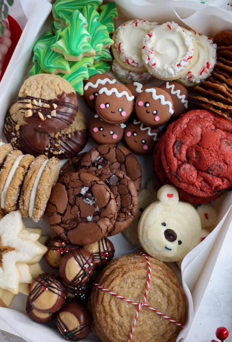 Holiday dessert assortment